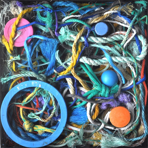 Roger Austin: Blue Circle Ropework No. 4