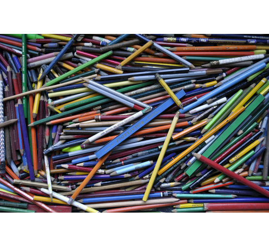 Roger Austin: Log Jam Pencil Piece (Detail)