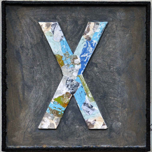Roger Austin: 'X' on Grey